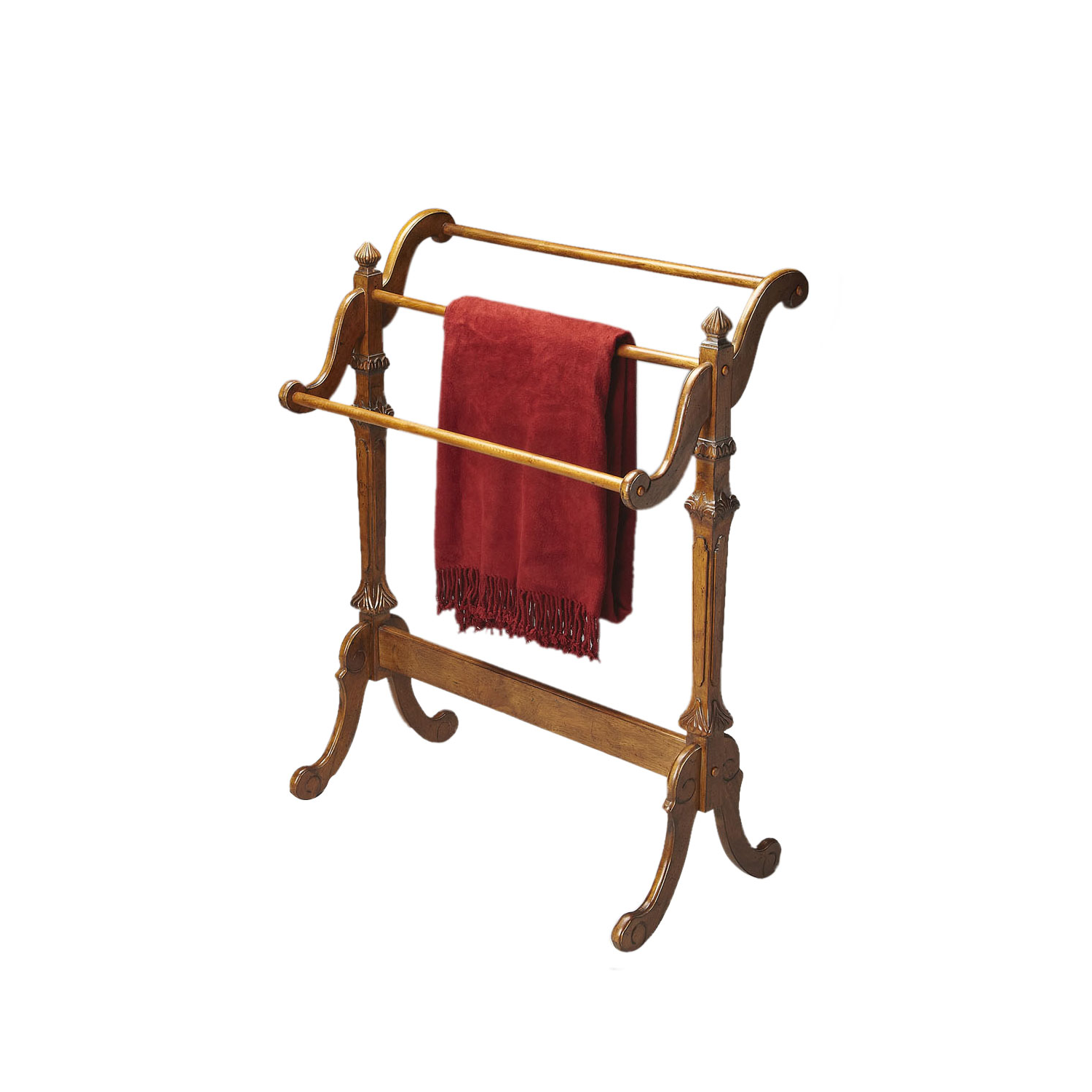 Blanket Stand Vintage Oak Light