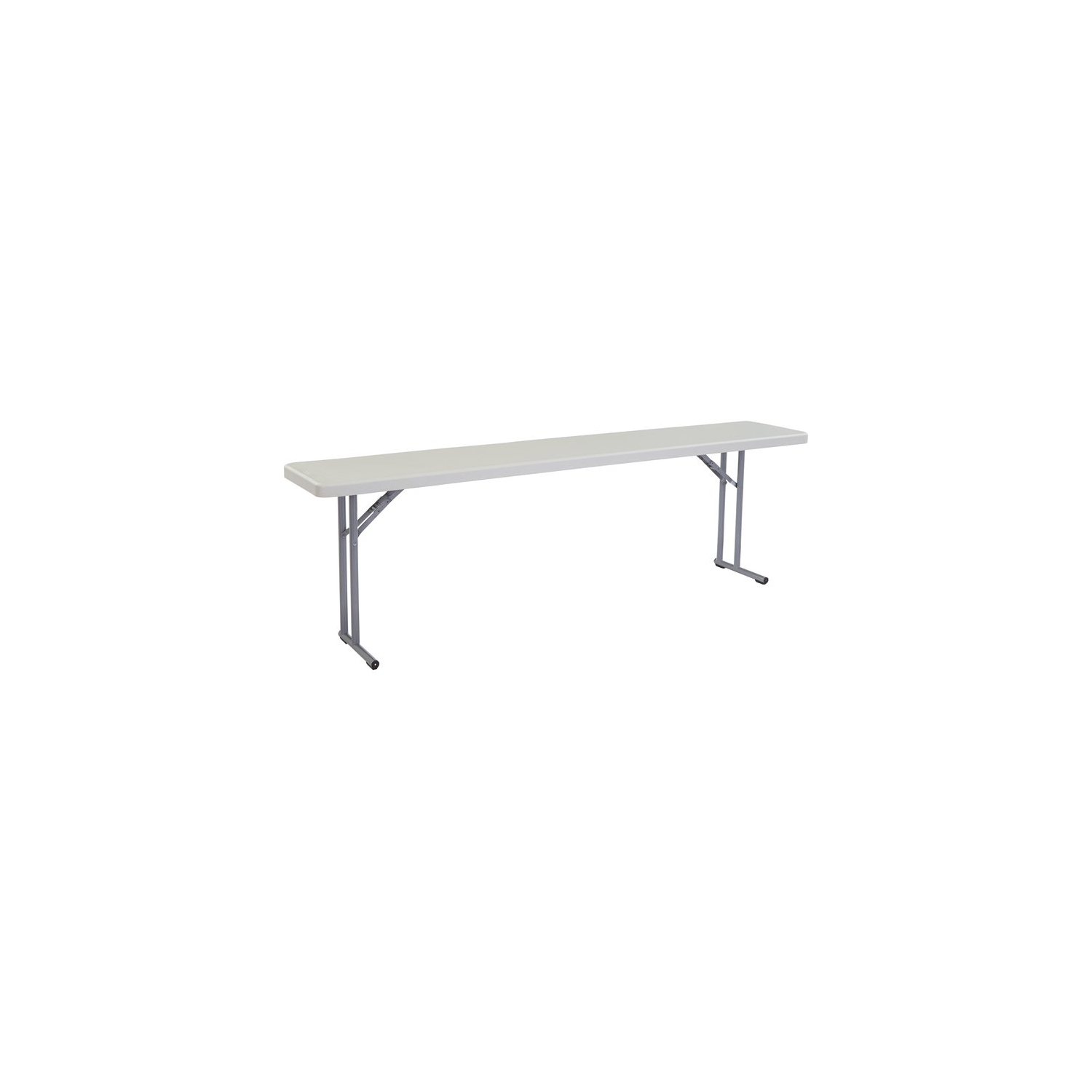 Table pliante – 18 x 96 x 2 po