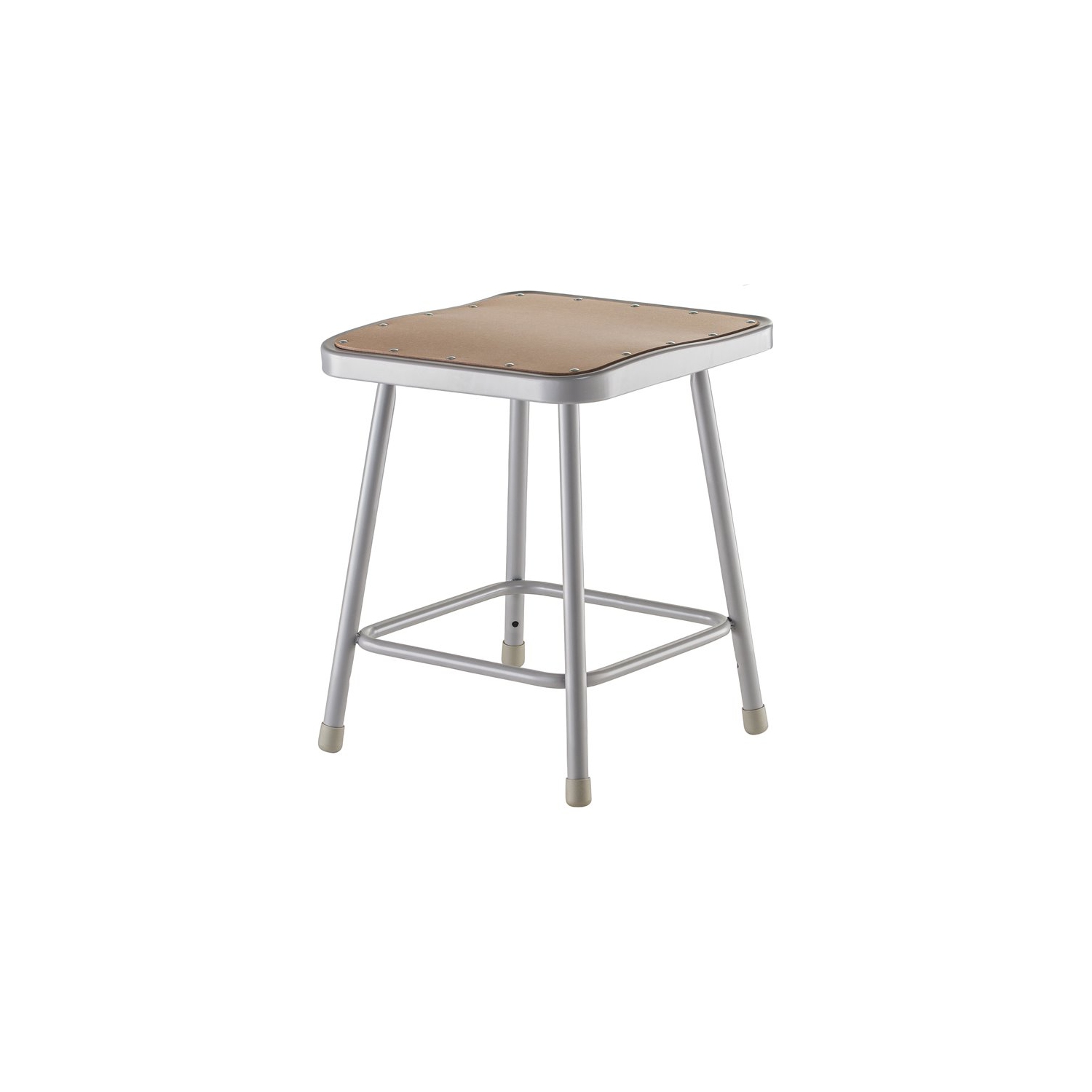 Tabouret de 18 po avec siège de planche rigide