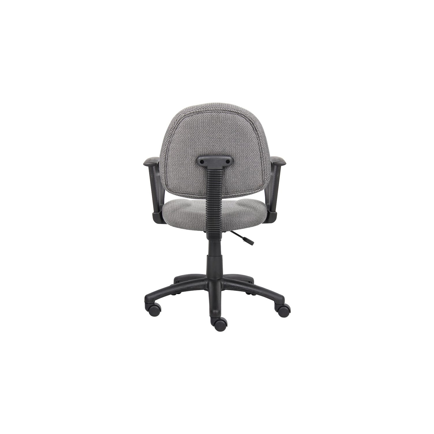 Boss Office Products Boss Grey Deluxe Posture Chair W/ Loop Arms