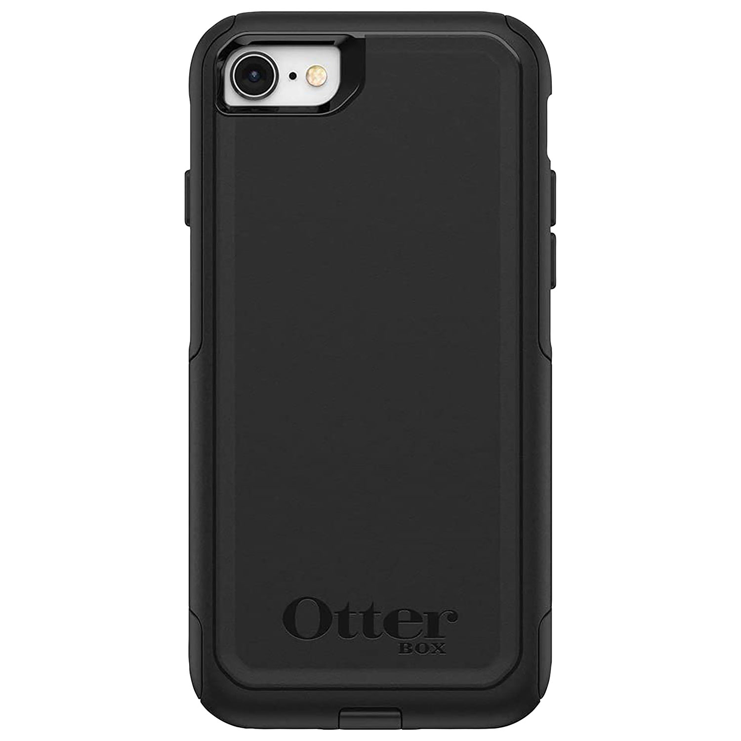 OtterBox Commuter Fitted Hard Shell Case for iPhone SE (3rd/2nd Gen)/8/7 - Black