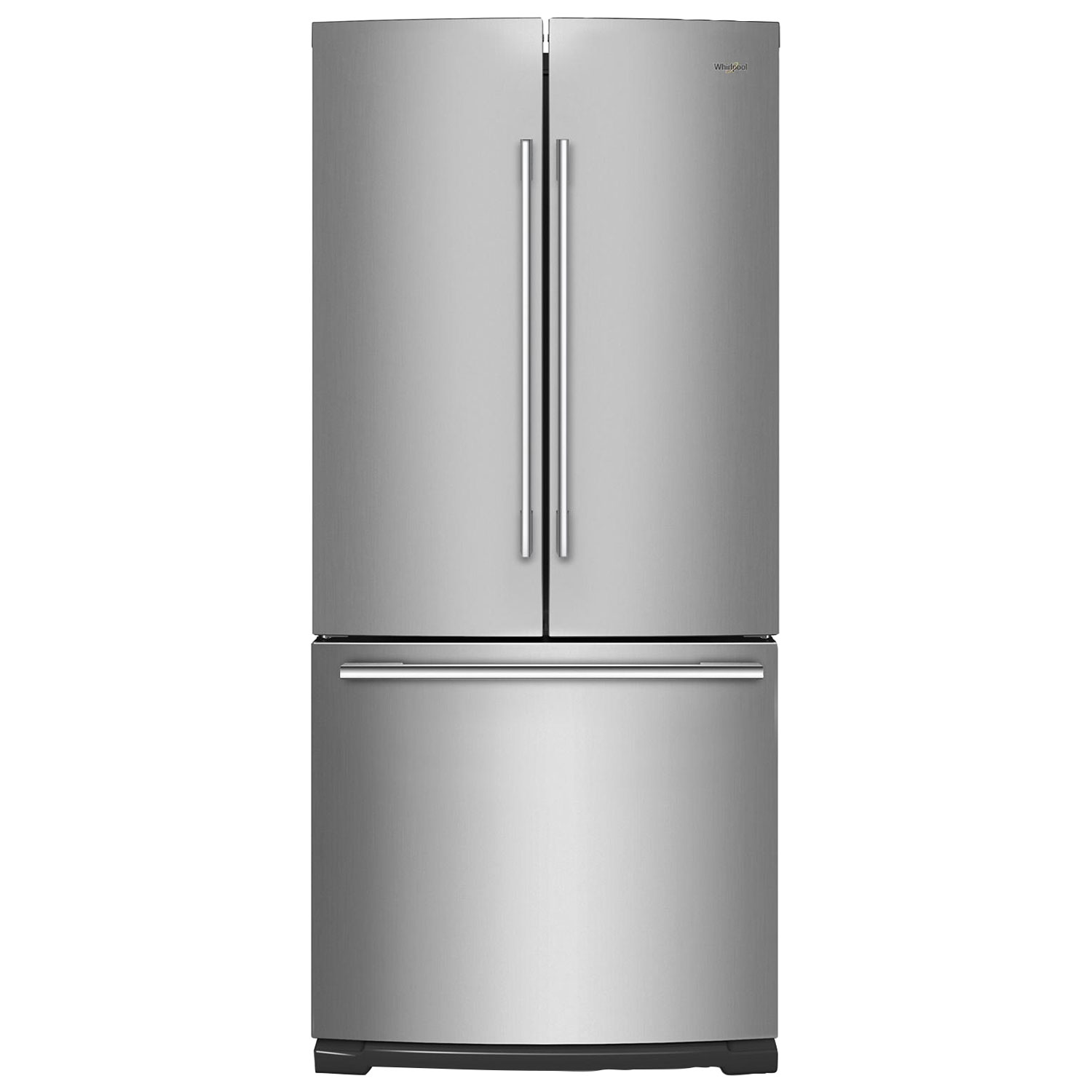 Whirlpool 30" 19.7 Cu. Ft. French Door Refrigerator with LED Lighting (WRFA60SFHZ) - Stainless Steel