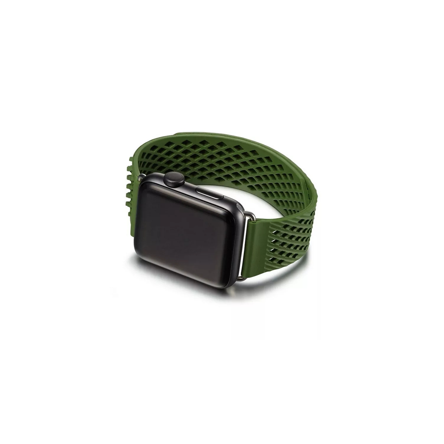 Soft Silicone Durable Replacement Wrist Band Strap for Apple Watch Series 1/2/3/4/5/6/7/8 42mm 44mm 45mm