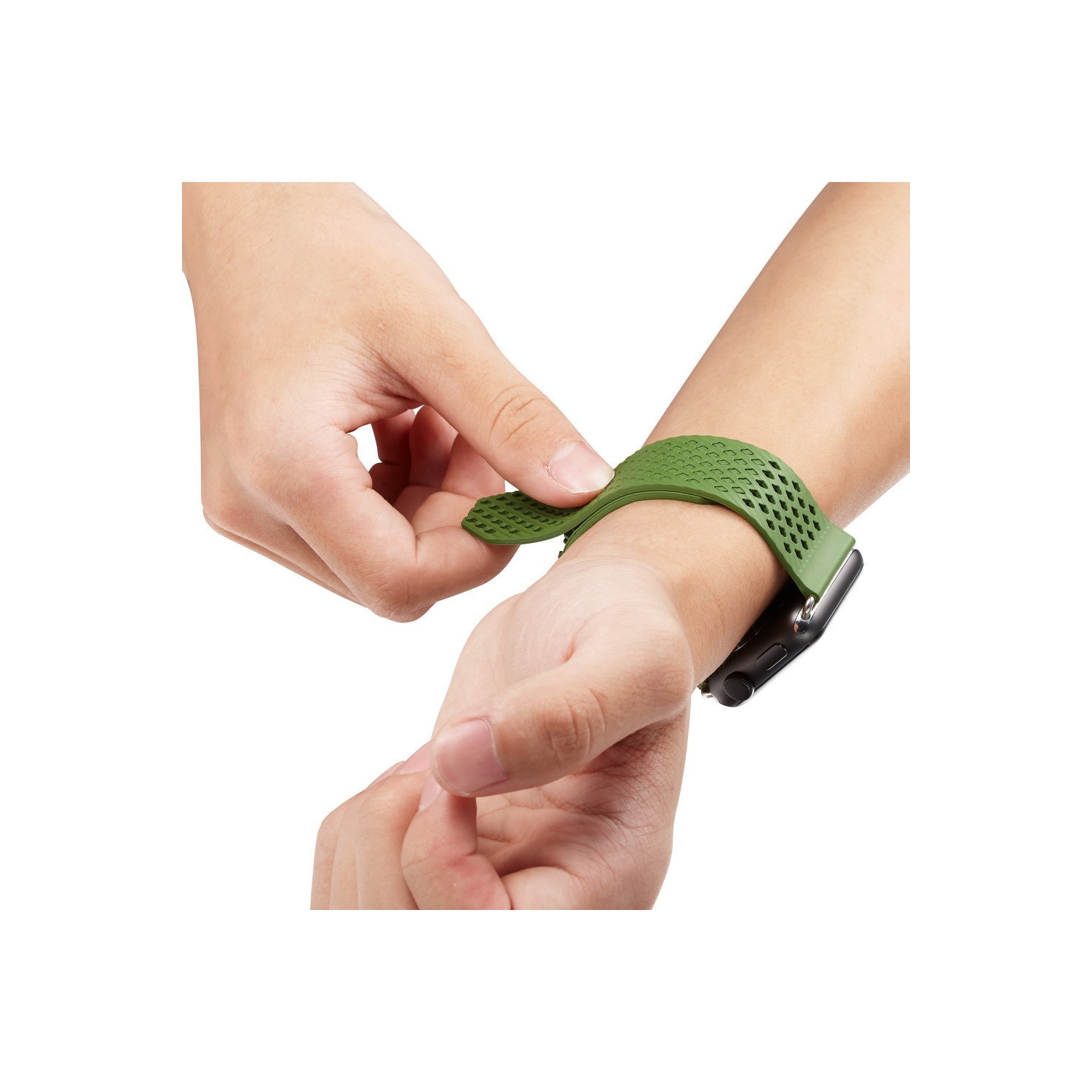 Soft Silicone Durable Replacement Wrist Band Strap for Apple Watch Series 1/2/3/4/5/6/7/8 42mm 44mm 45mm