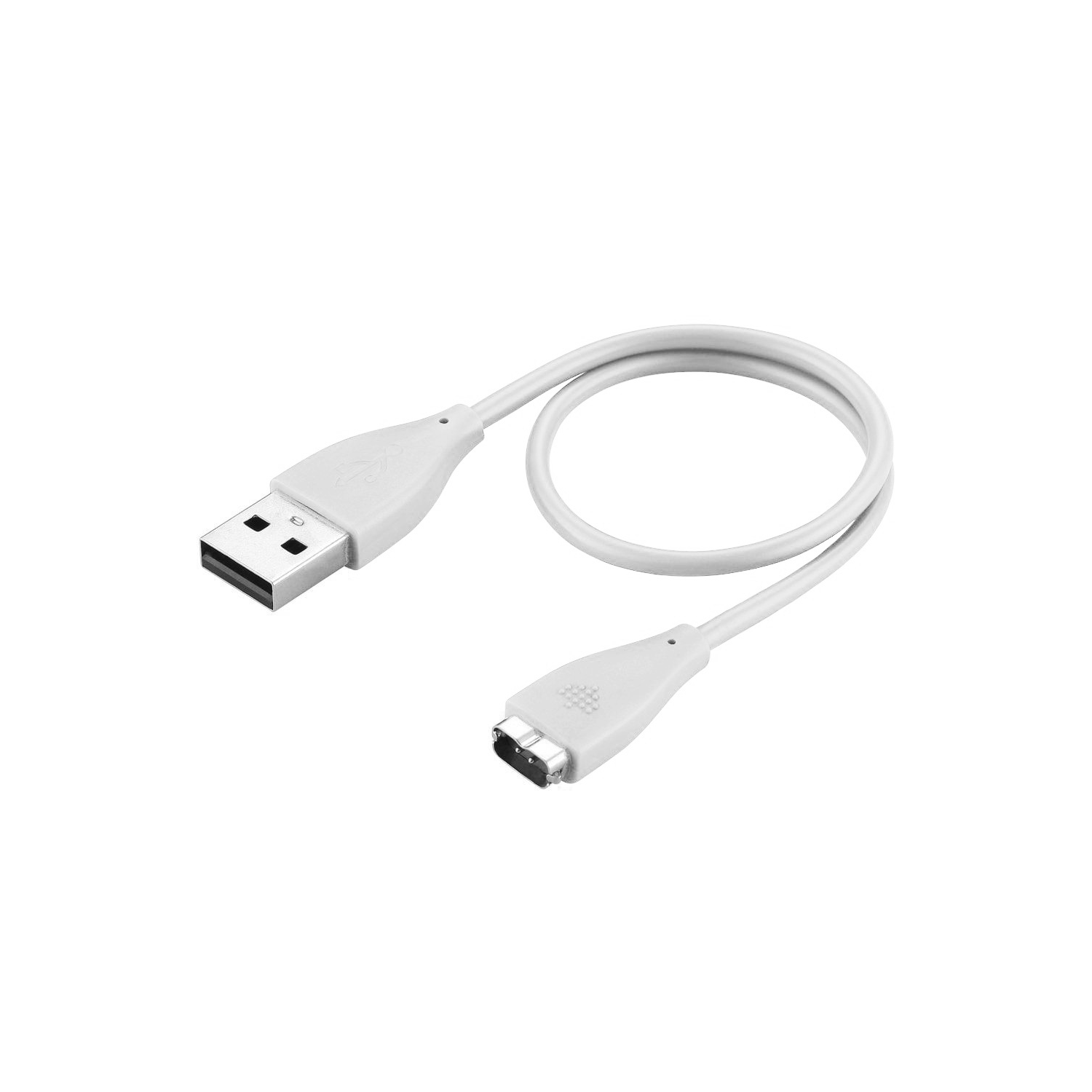 Replacement USB Charging Cable For Fitbit HR Wireless Activity in White