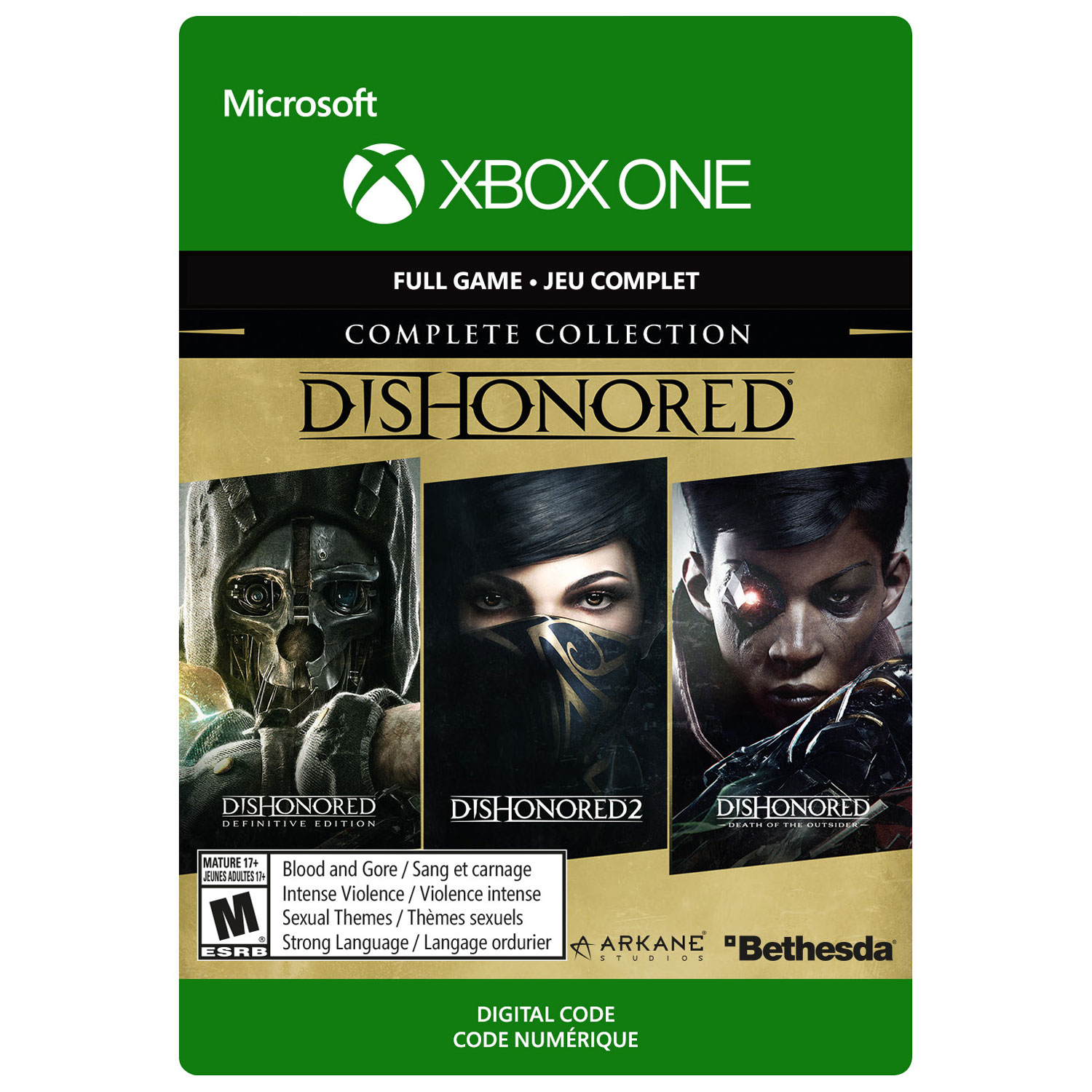 Dishonored Complete Collection (Xbox One) - Digital Download