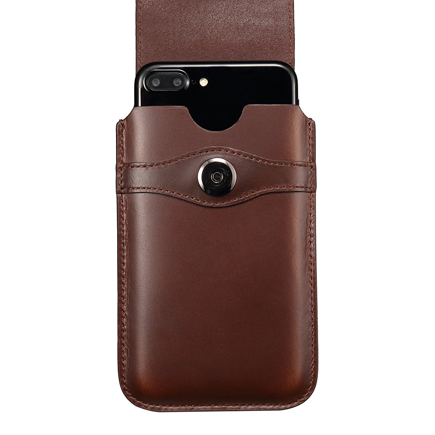 Blacksmith-Labs Holster Case for iPhone 6 Plus; iPhone 6s Plus, iPhone 7 Plus - Brown