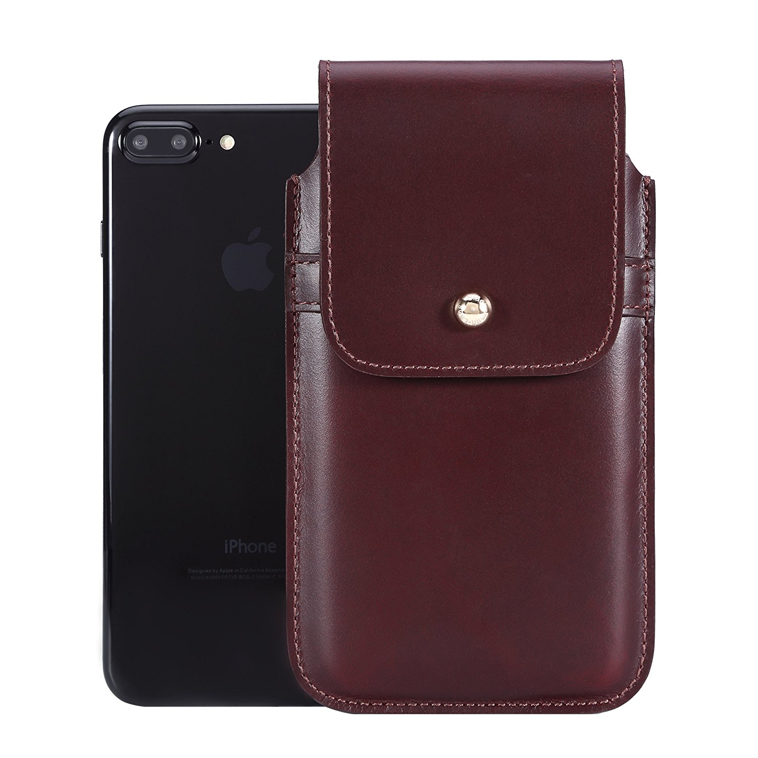Blacksmith-Labs Holster Case for iPhone 6 Plus; iPhone 6s Plus, iPhone 7 Plus - Brown