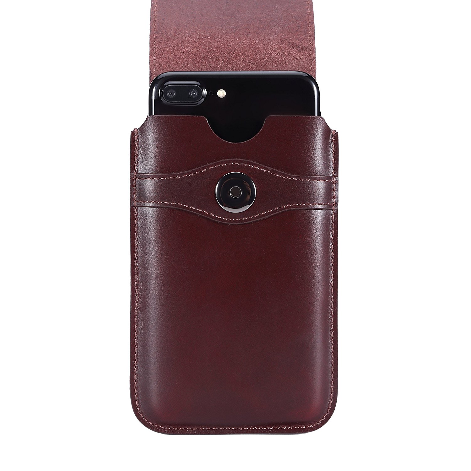 Blacksmith-Labs Holster Case for iPhone 6 Plus; iPhone 6s Plus, iPhone 7 Plus - Brown