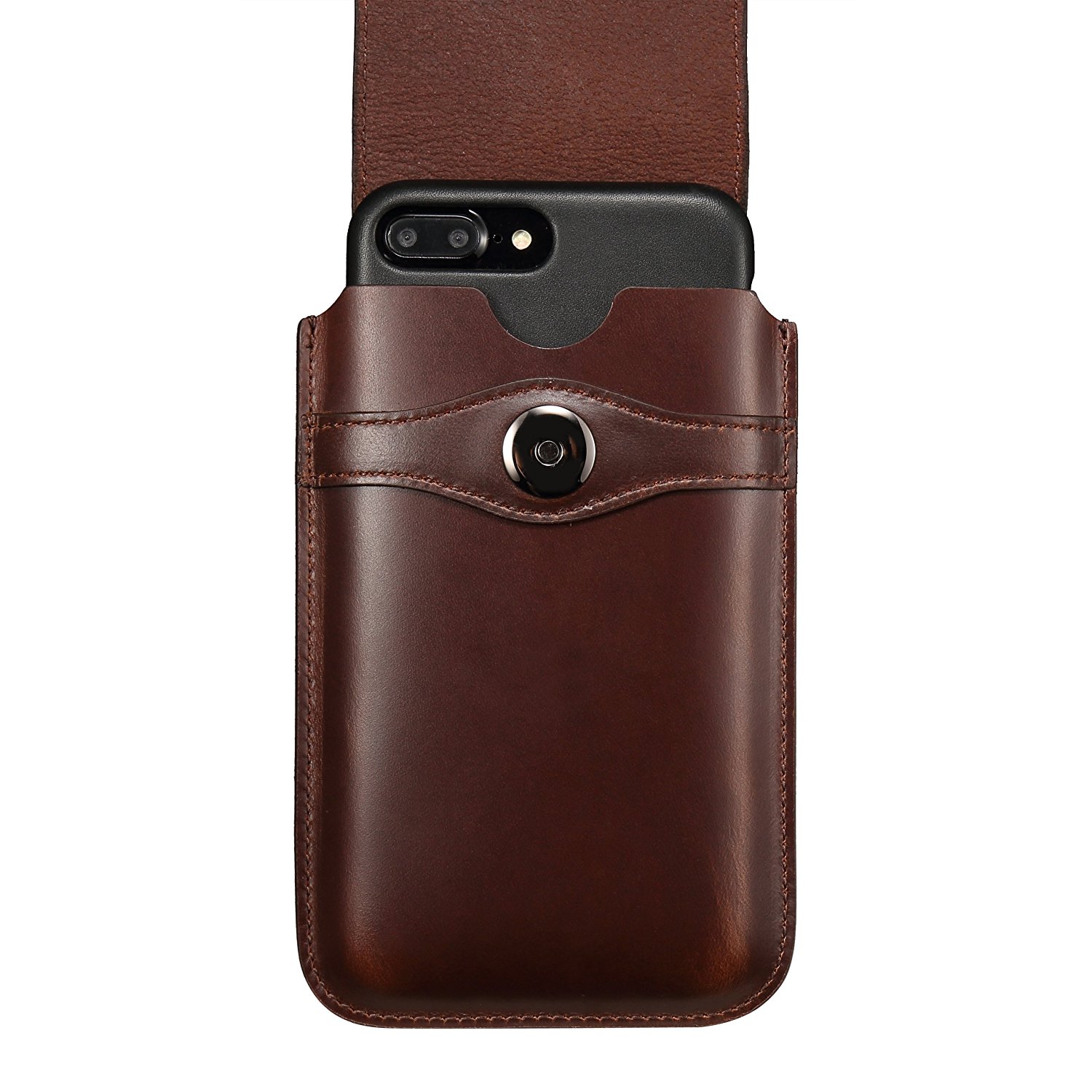 Blacksmith-Labs Holster Case for iPhone 6 Plus; iPhone 6s Plus, iPhone 7 Plus - Brown