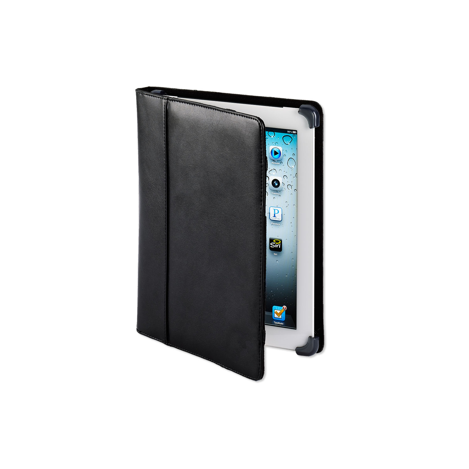 IC-1003 LeatherFolio New iPad Case - BK