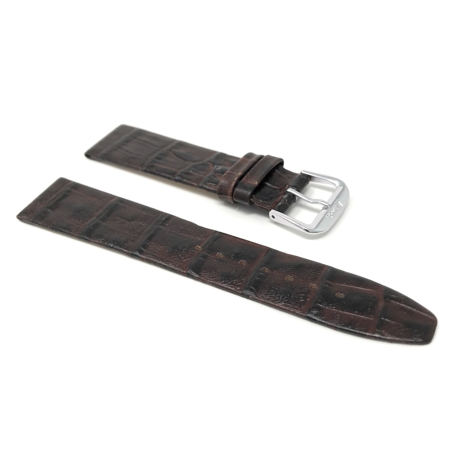 10mm Brown Womens' Genuine Leather Watch Band Strap, Classic Style, Semi-Gloss Finish, Also Comes in Black and Tan