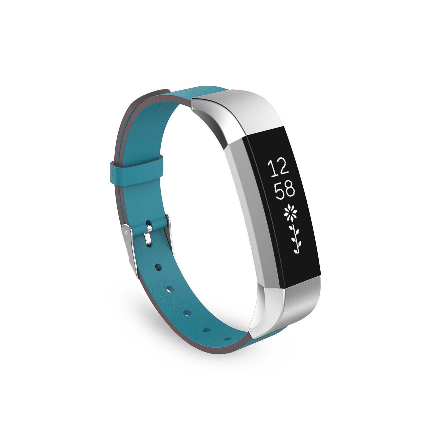 Genuine Leather Strap for Fitbit Alta in Blue