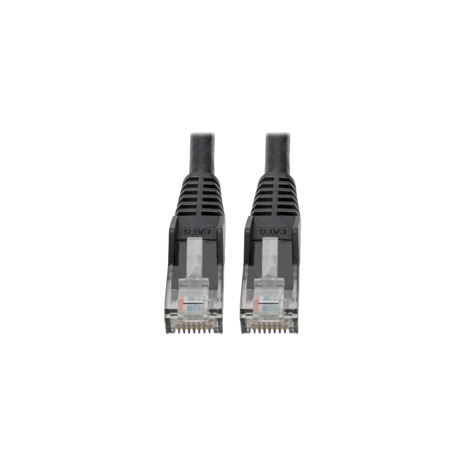 CABLE CAT6 GBE UTP BLK RJ45 M/M 6IN 6