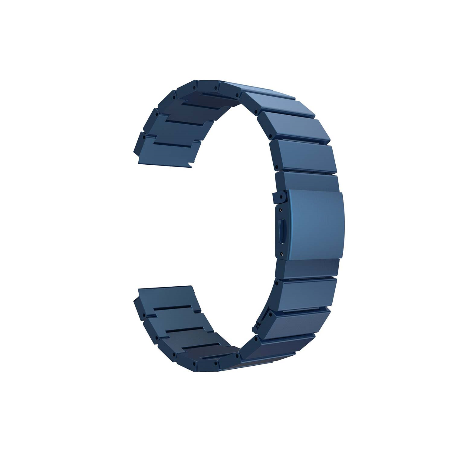 Fitbit Blaze Stainless Steel Wristwatch Strap in Blue