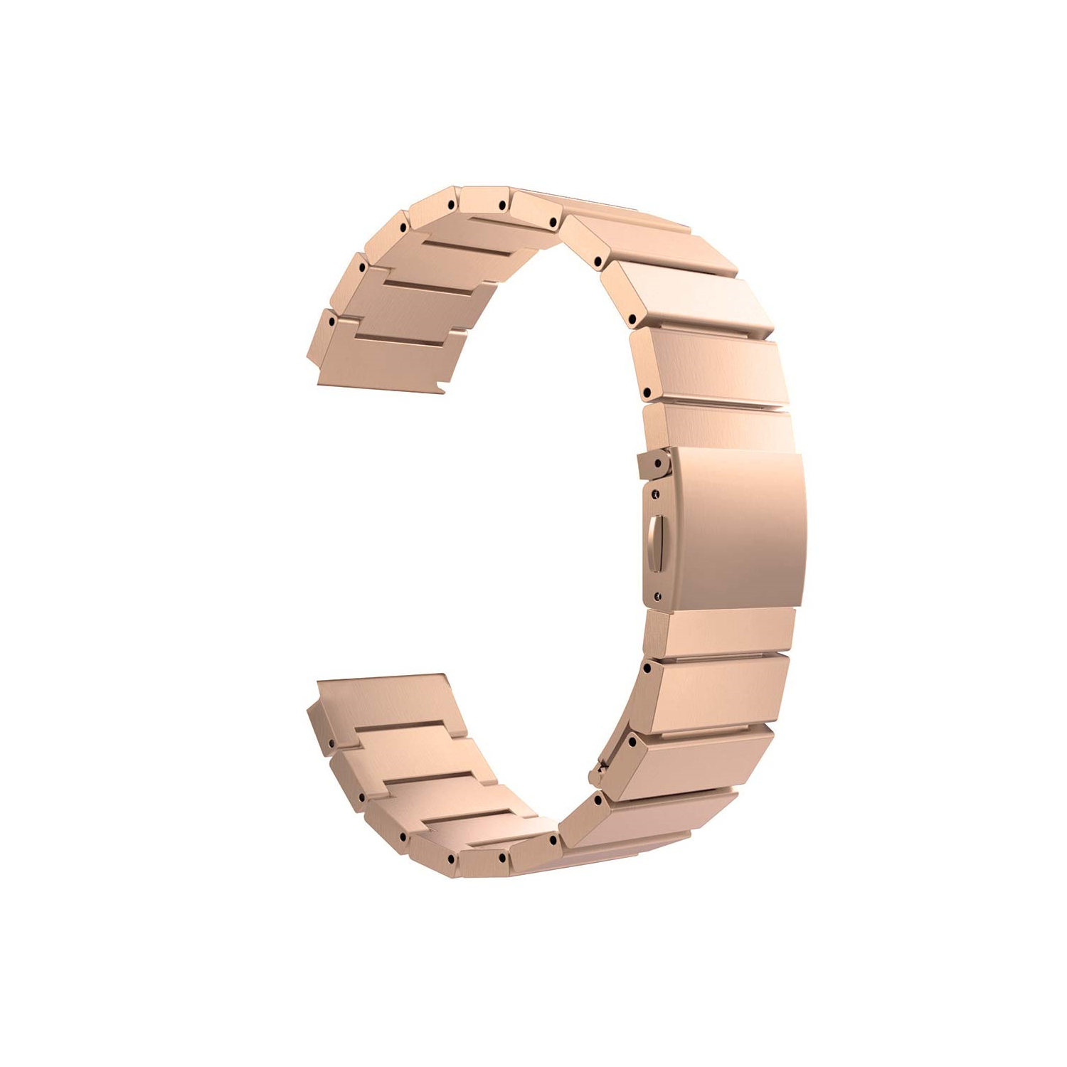 Fitbit Blaze Stainless Steel Wristwatch Strap in Matte Gold