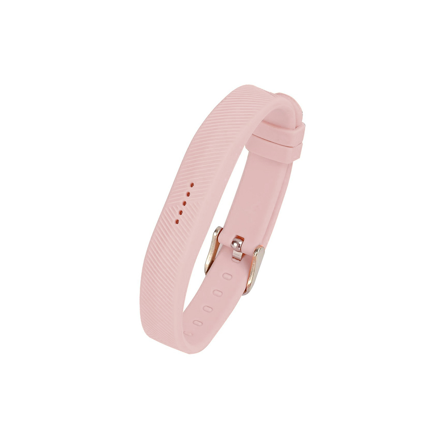 Fitbit Flex 2 Silicone Rubber w Polished Buckle in Lavender