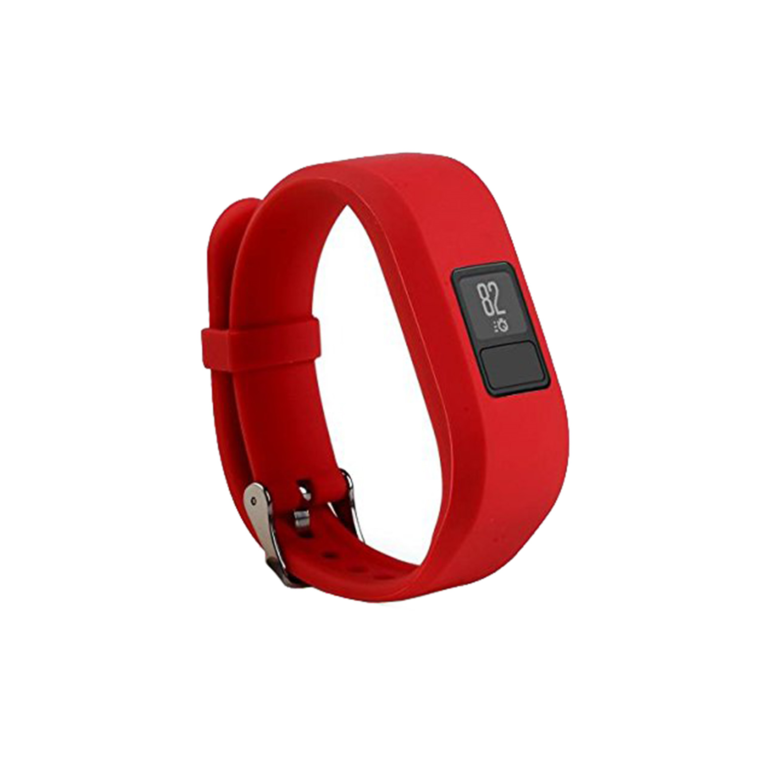 Silicone Strap for Garmin Vivofit 3 Smartwatch in Red
