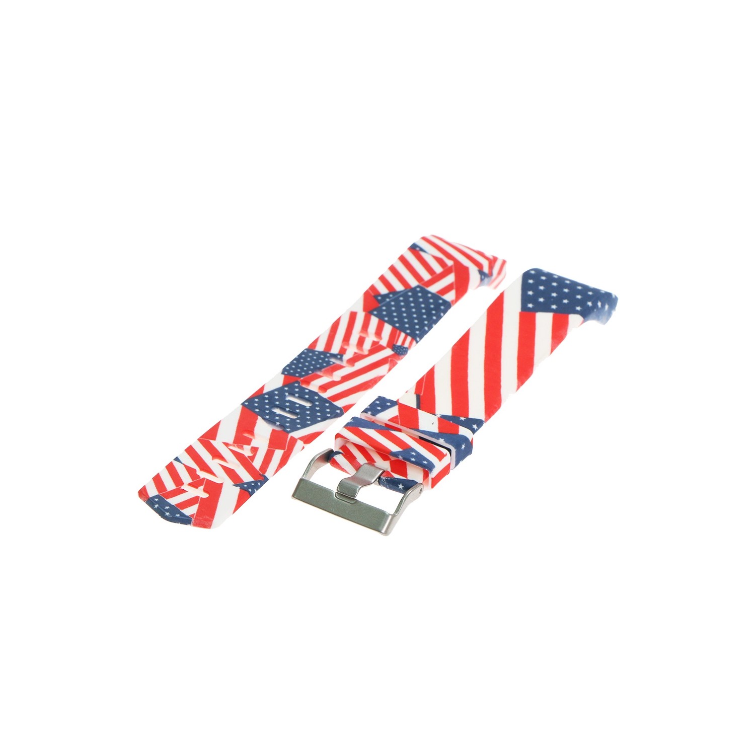 Bracelet en silicone pour Fitbit Charge 2 dans le drapeau américain
