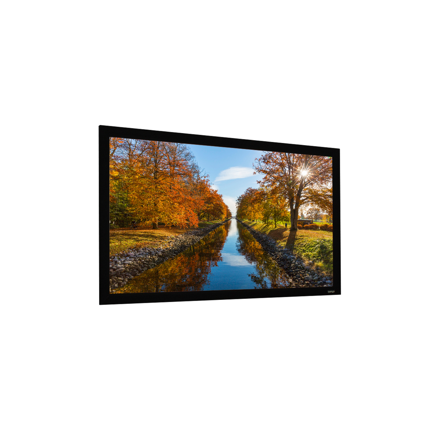EluneVision Elara 92” 16:9 Fixed-Frame 1.1 Grey Projector Screen