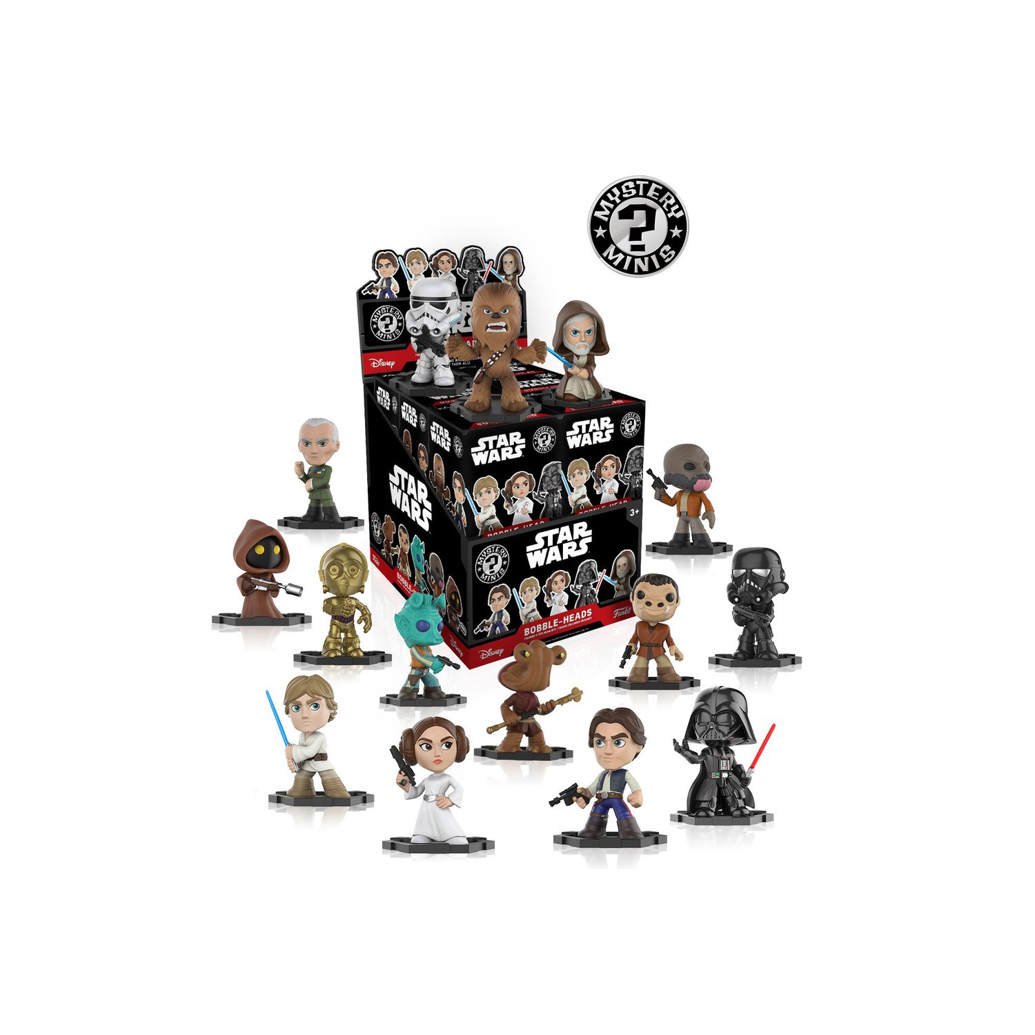 Star Wars Mystery Minis Bobble-Head Toy Blind Box