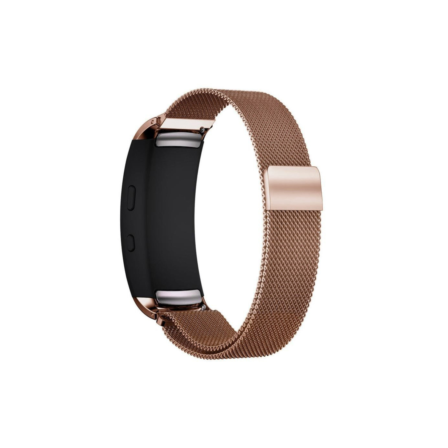 Stainless Steel Milanese Mesh for Samsung Gear Fit2 in Matte Gold
