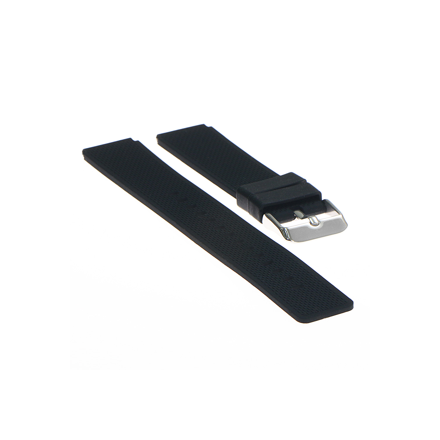 Quick Release Silicone Strap for Huawei and Samsung Classic in Black