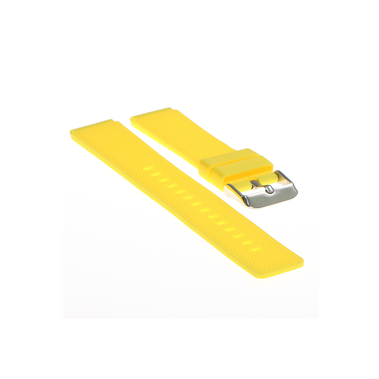 Quick Release Silicone Strap for Huawei and Samsung Classic in Yellow