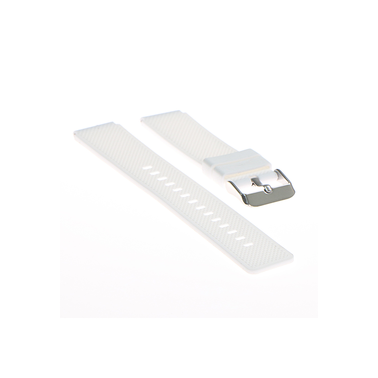 Quick Release Silicone Strap for Huawei and Samsung Classic in White