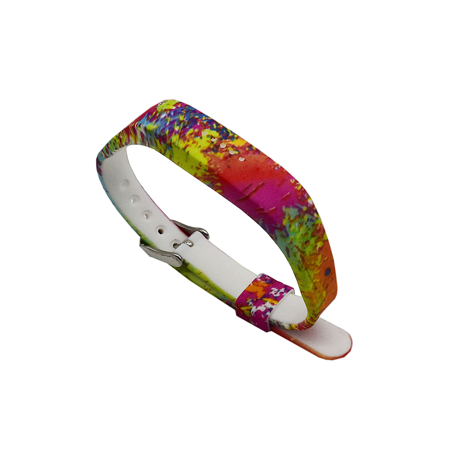 Fitbit Silicone Strap for Flex 2 in Paint Splatter Pattern