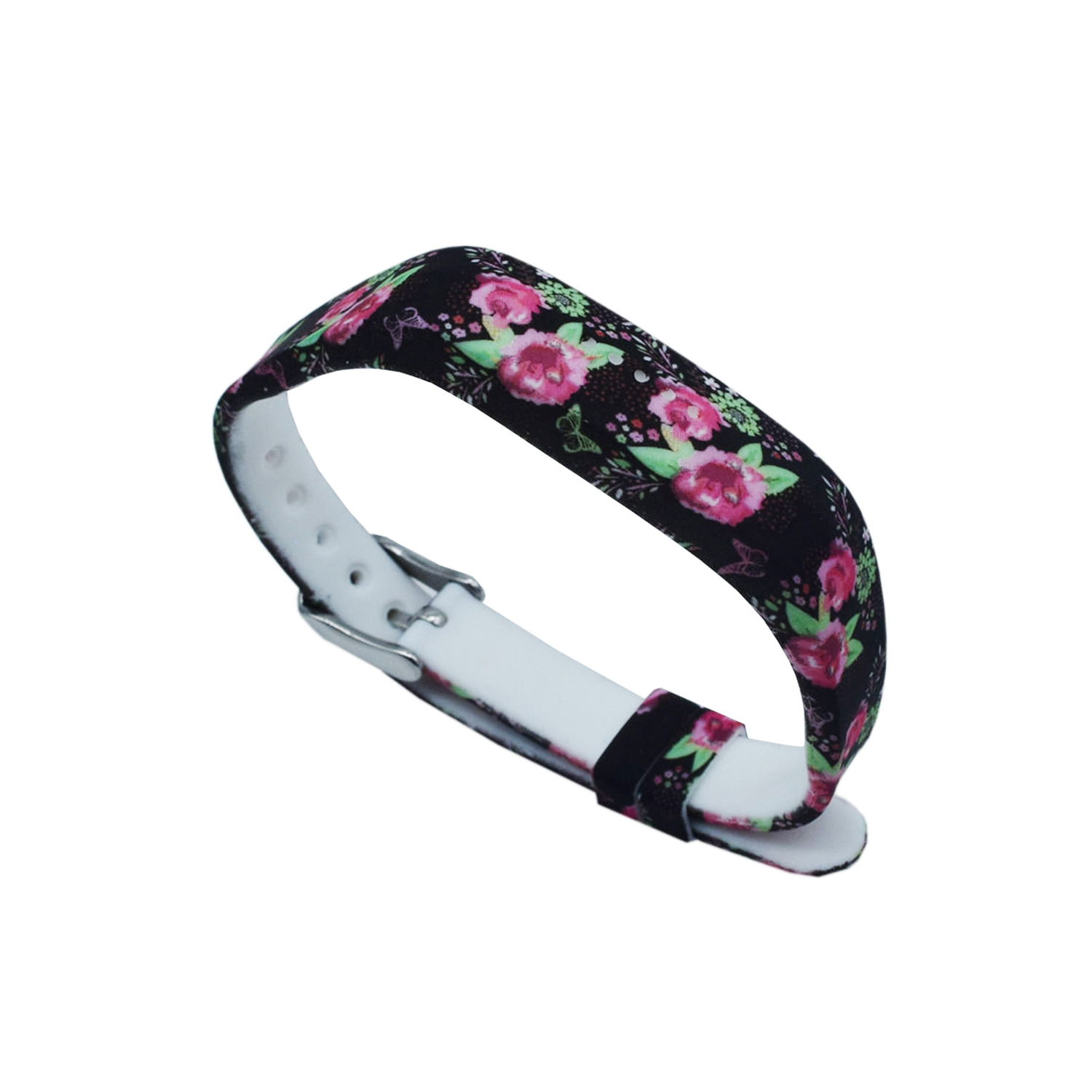 Fitbit Silicone Strap for Flex 2 in Roses Pattern