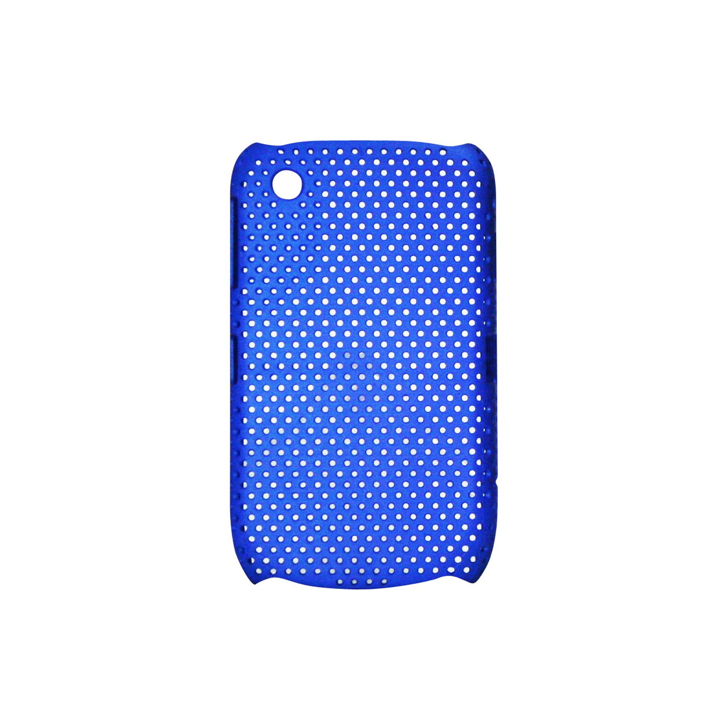 Exian Blackberry Curve 8520/8530/9300 Soft Plastic Case Net Pattern Blue