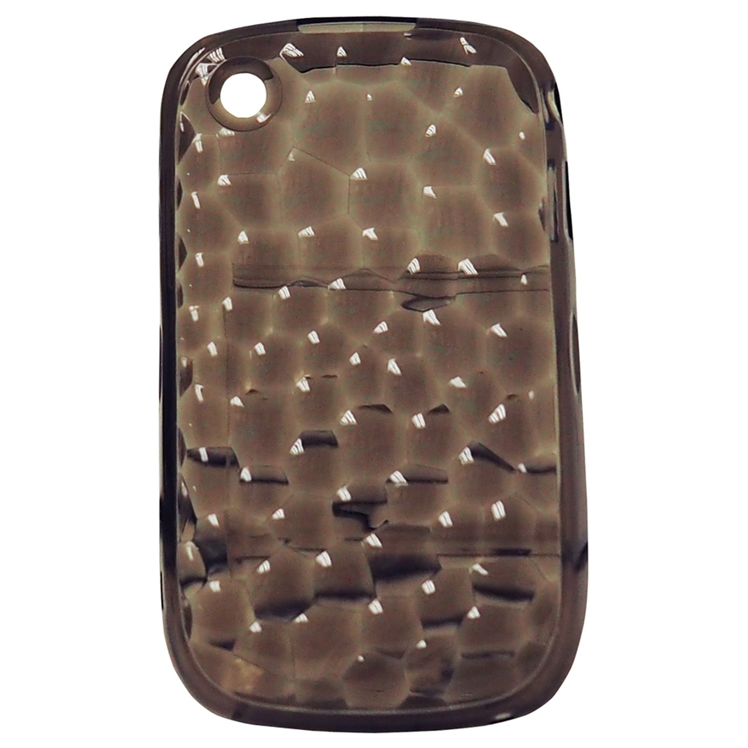 Exian Blackberry Curve 8520/8530/9300 Silicone Case Transparent Water Bubble Grey