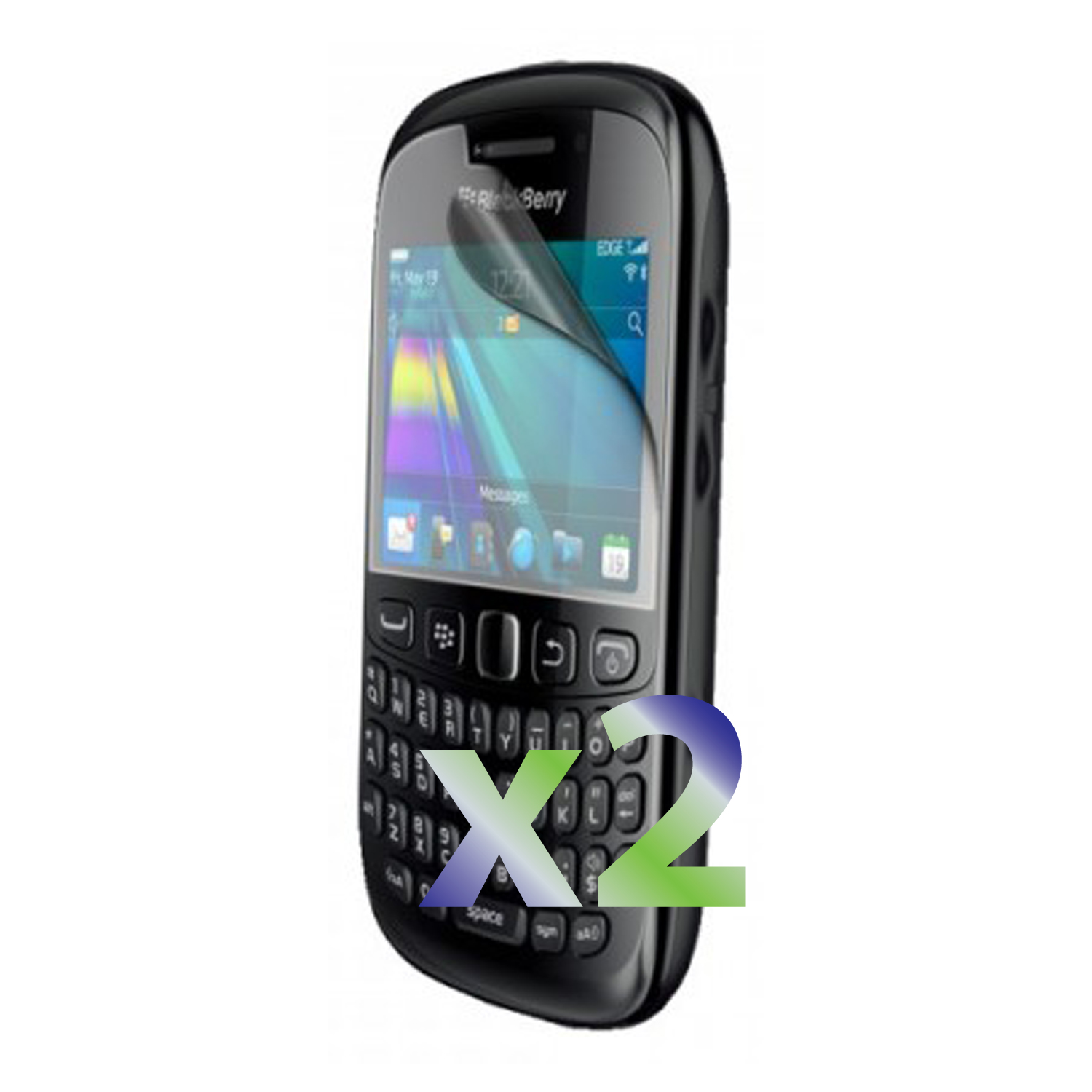 Étui protecteur d'écran d'Exian pour Curve 9320 de BlackBerry - antireflet