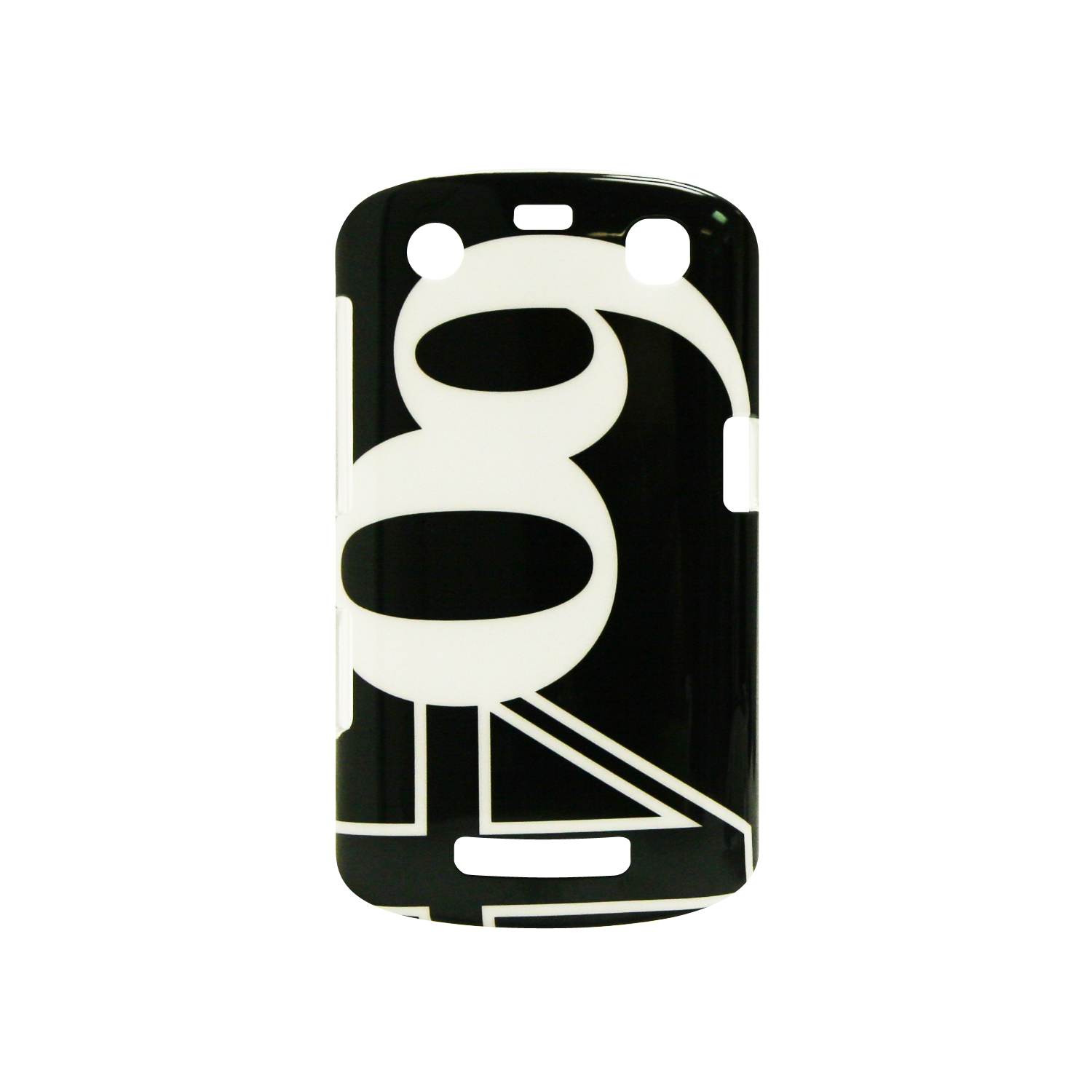 Étui rigide en plastique d'Exian pour Curve 9360 de BlackBerry 604