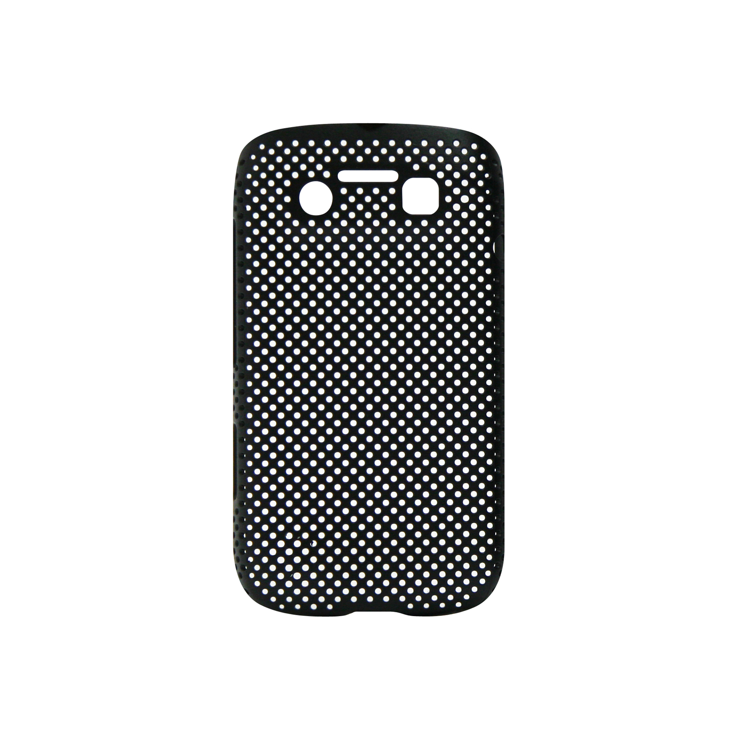 Exian Blackberry Bold 9790 Soft Plastic Case Net Design Black
