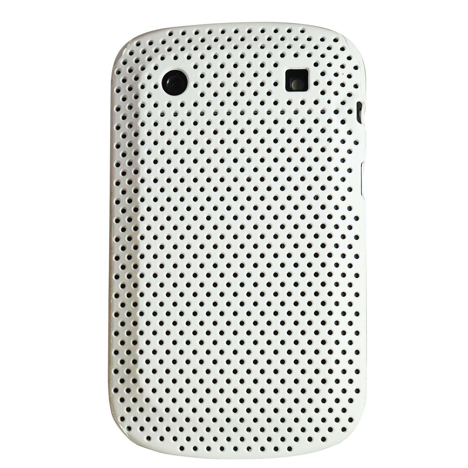 Exian Blackberry Bold 9900 Soft Plasstic Net Pattern White