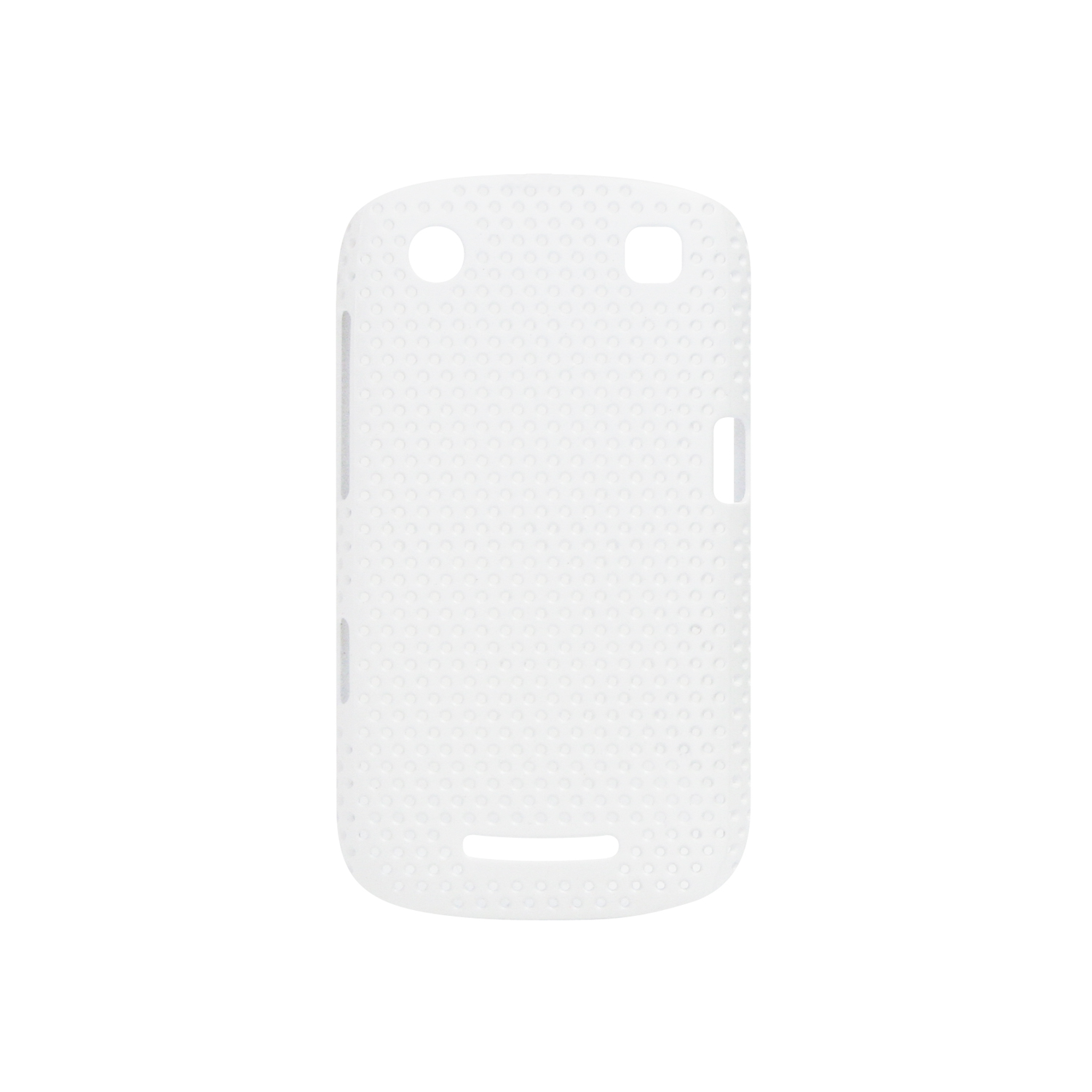Exian Blackberry Curve 9360 Soft Plastic Case Net Pattern White