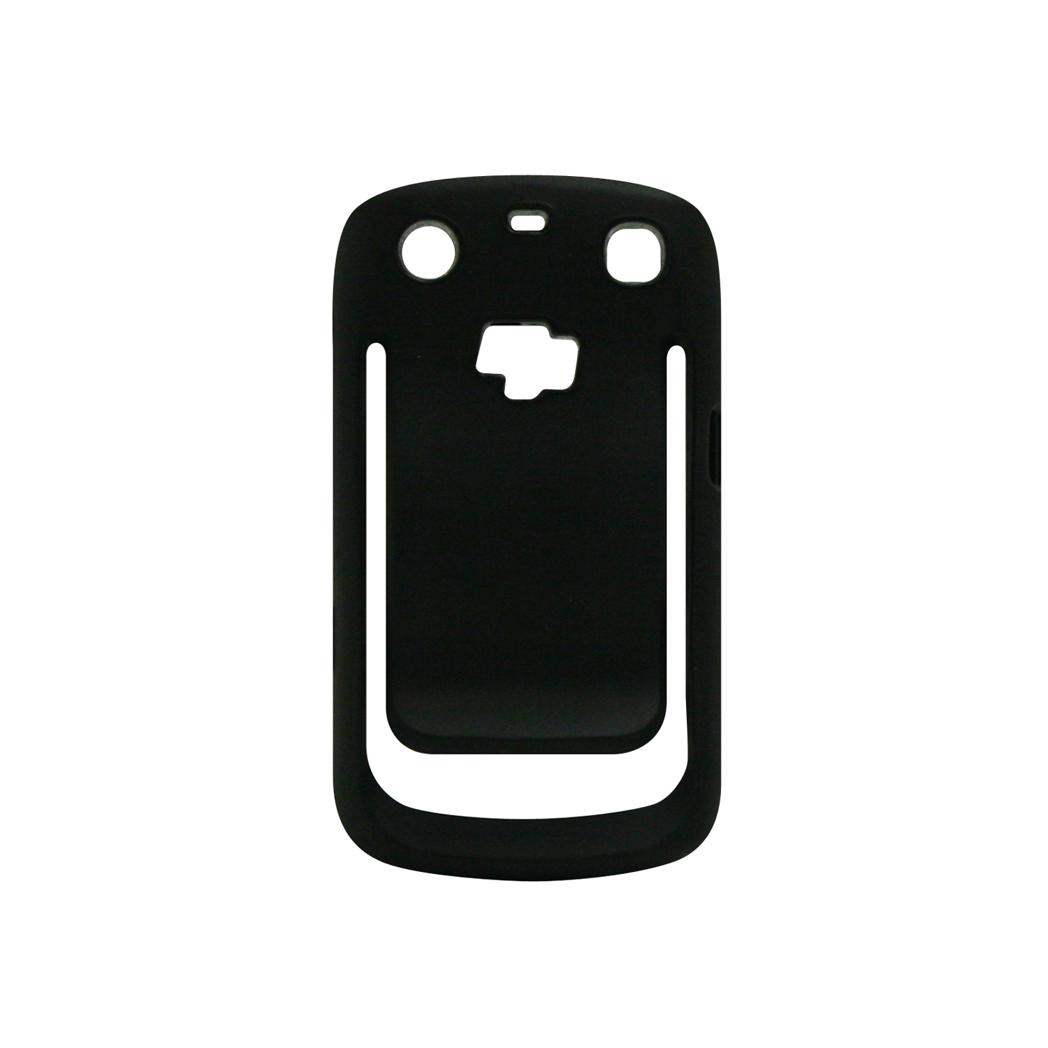 Étui souple ajusté d'Exian pour Curve 9360 de BlackBerry - Noir