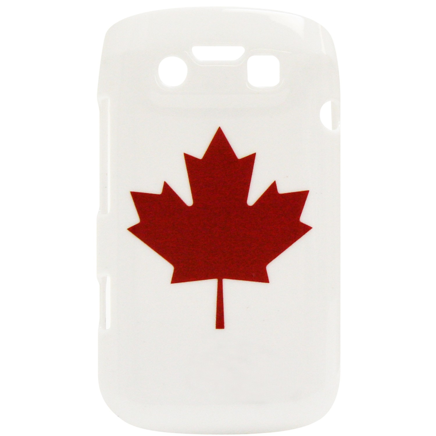 Étui rigide ajusté d'Exian pour BlackBerry Bold 9790 - Blanc