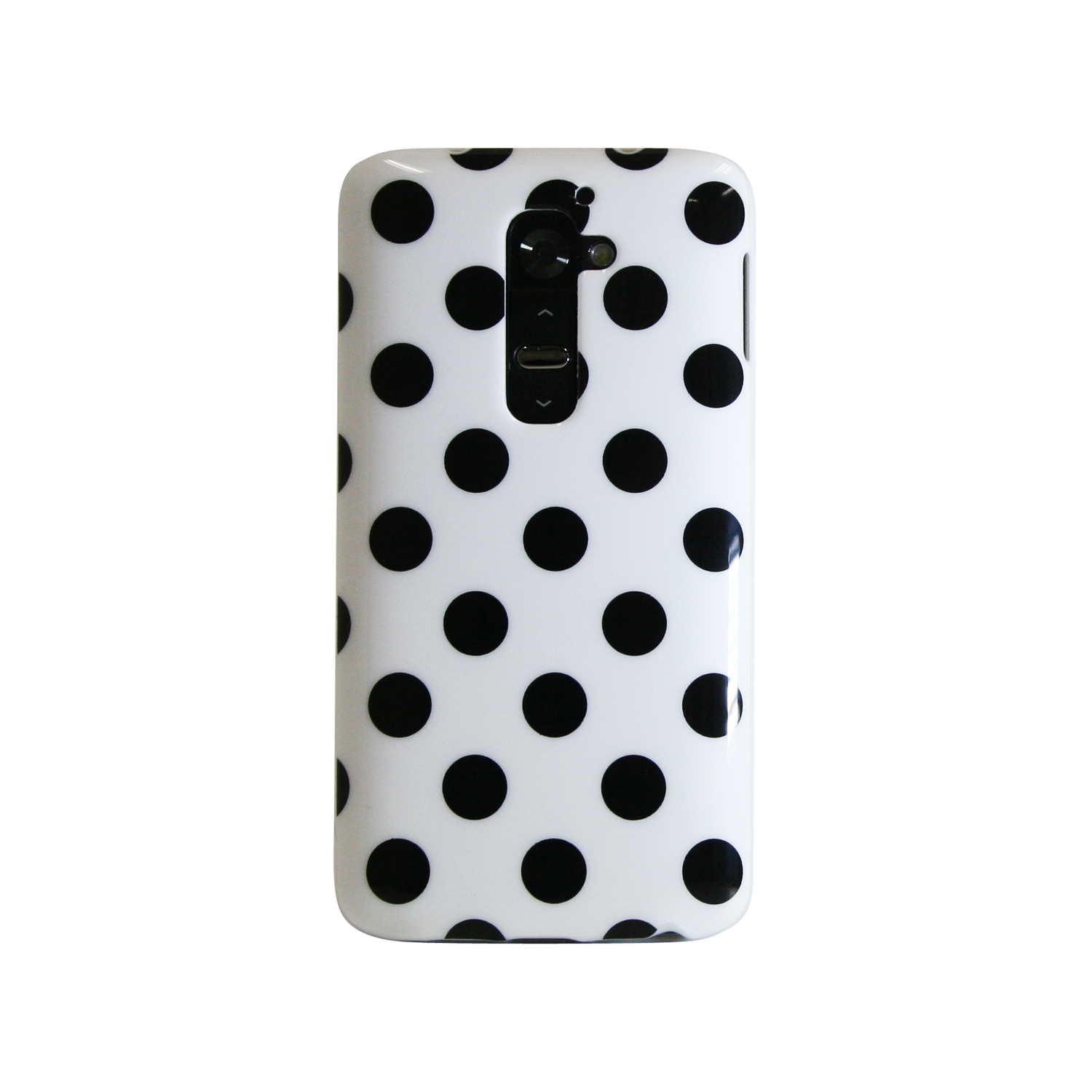 Étui en TPUR à pois blancs d’Exian pour G2 de LG