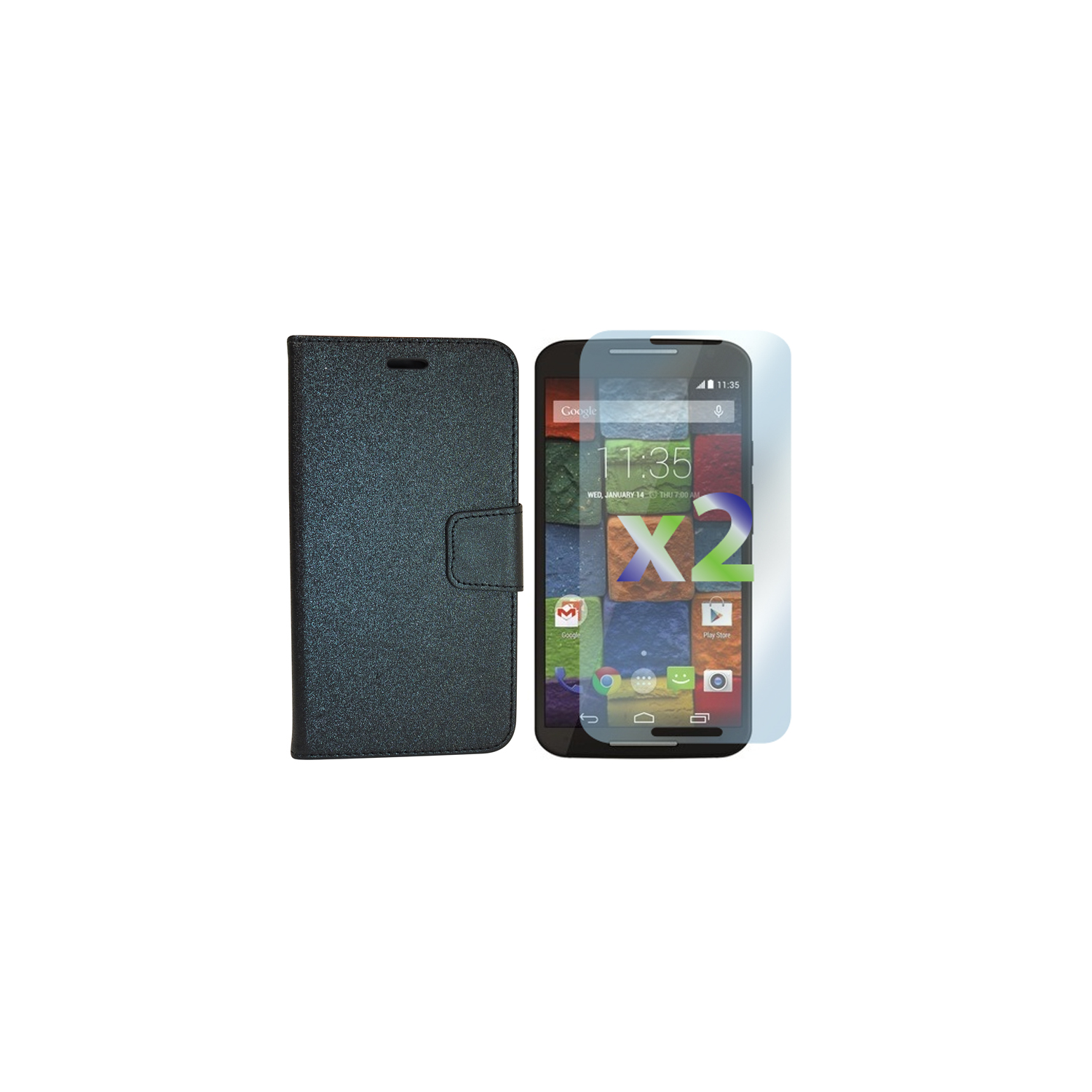 Exian Fitted Soft Shell Case - Black