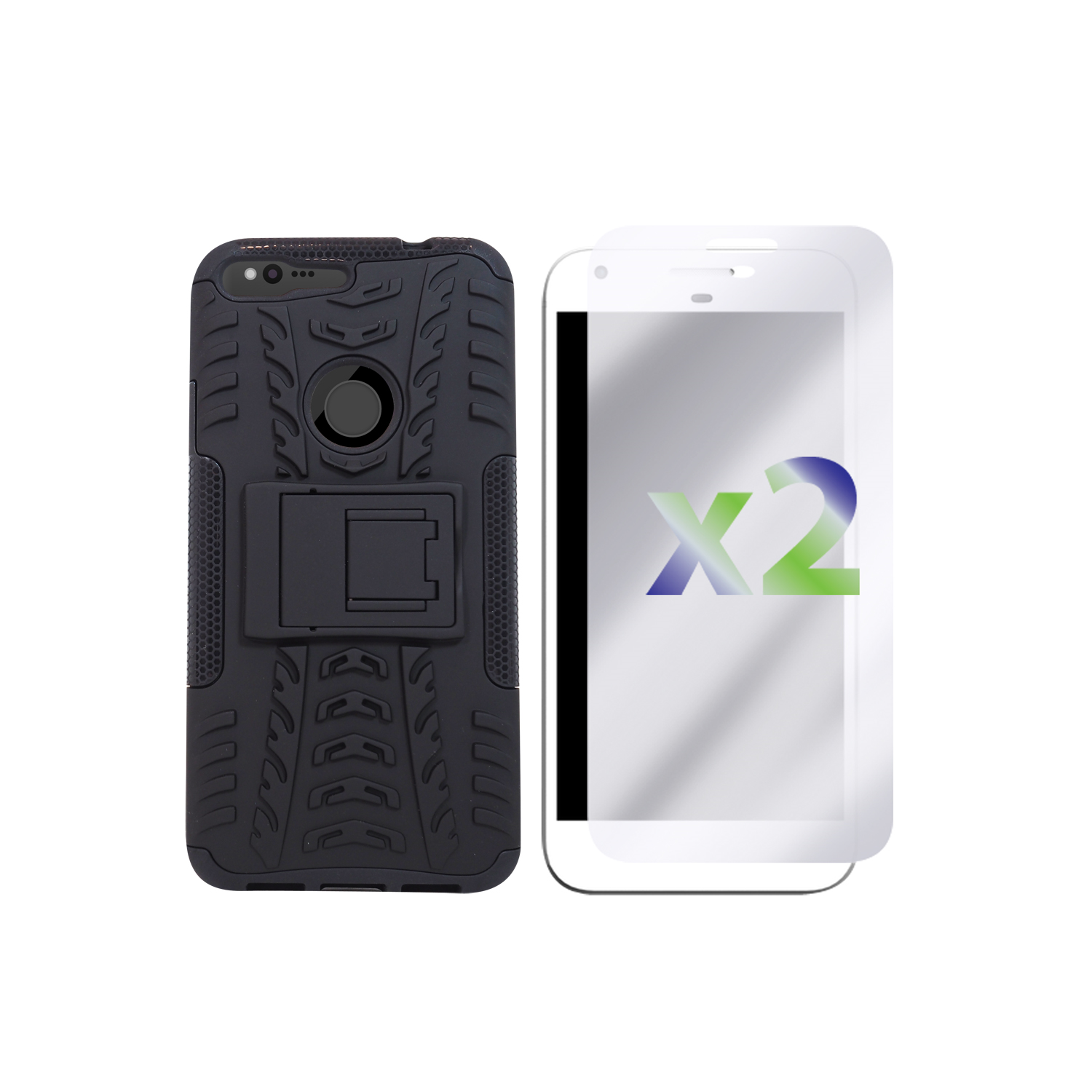 Exian Fitted Soft Shell Case - Black