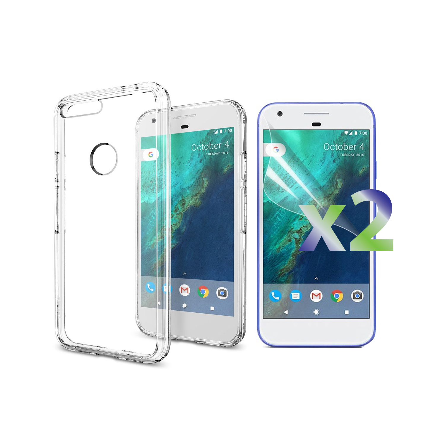 Exian Fitted Soft Shell Case - Clear