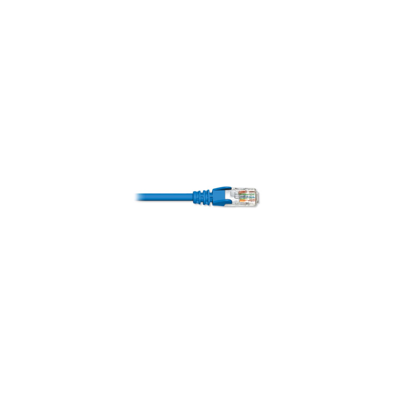 Cat6A Patch Cable, Solid - BL, 14ft Blue