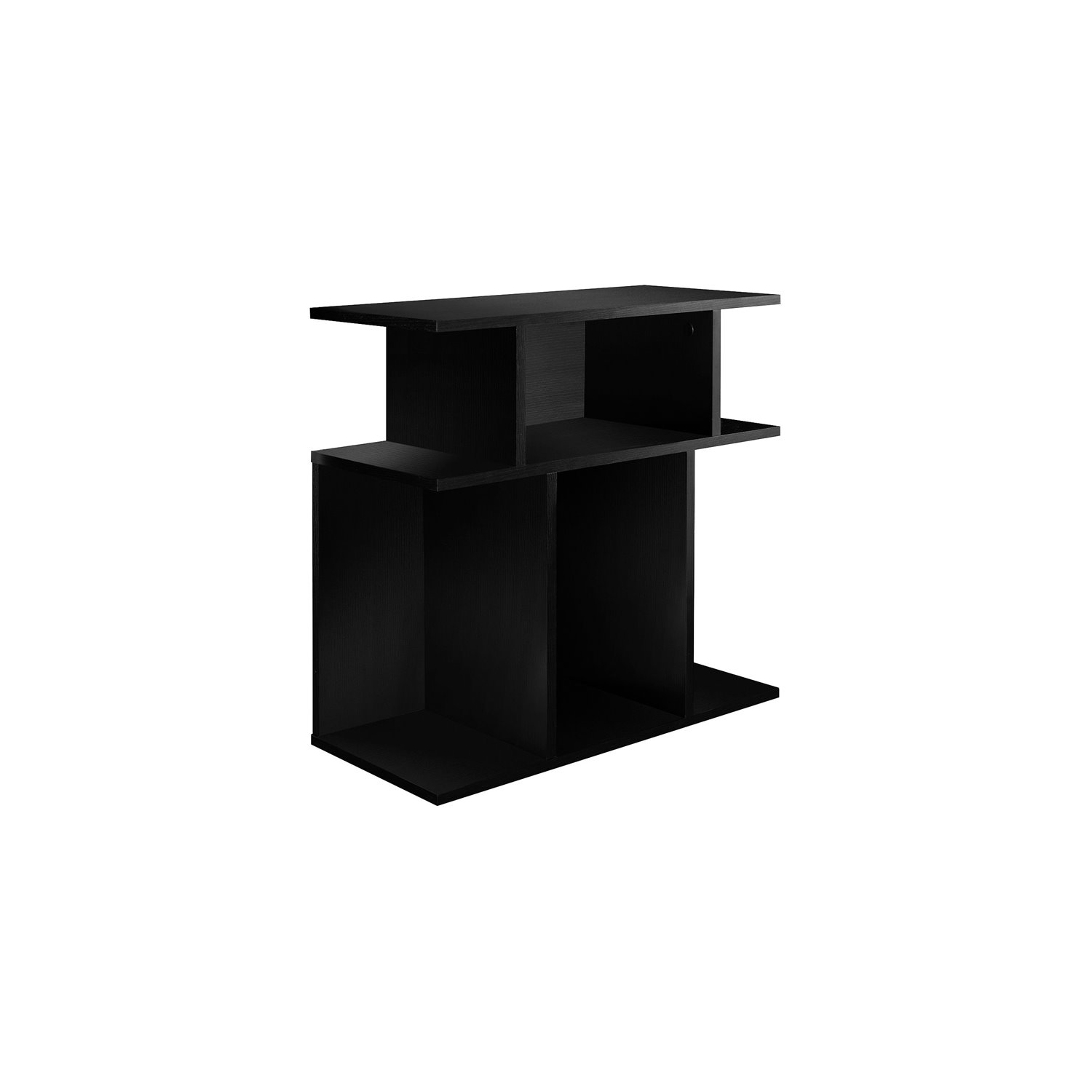 Table de chevet d'appoint Table de chevet Lampe de salon Chambre à coucher stratifié noir