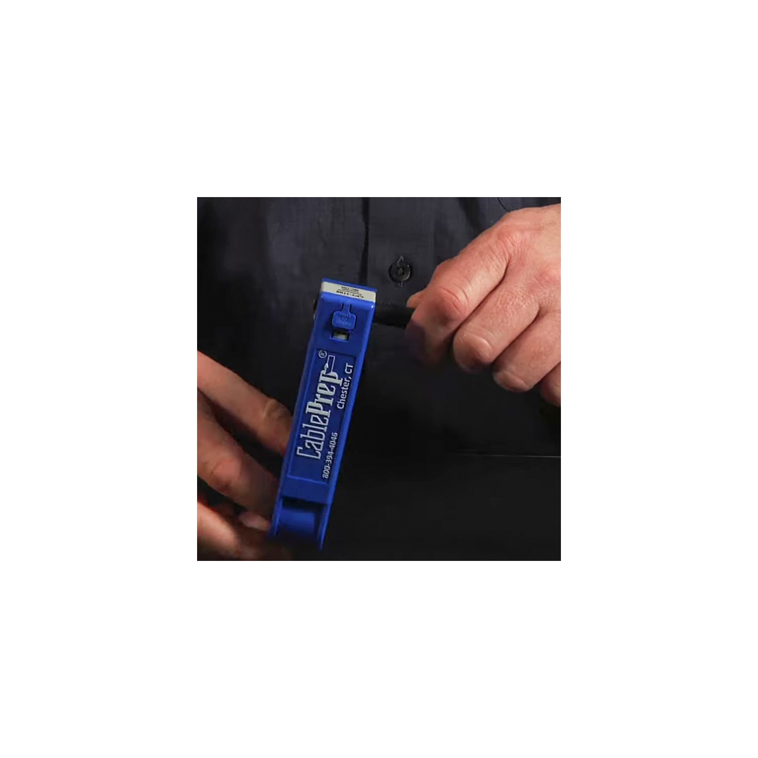 CablePrep Drop Stripping Tool, 7&11 Cable, 1/4" x 1/4" Prep by CABLE PREP