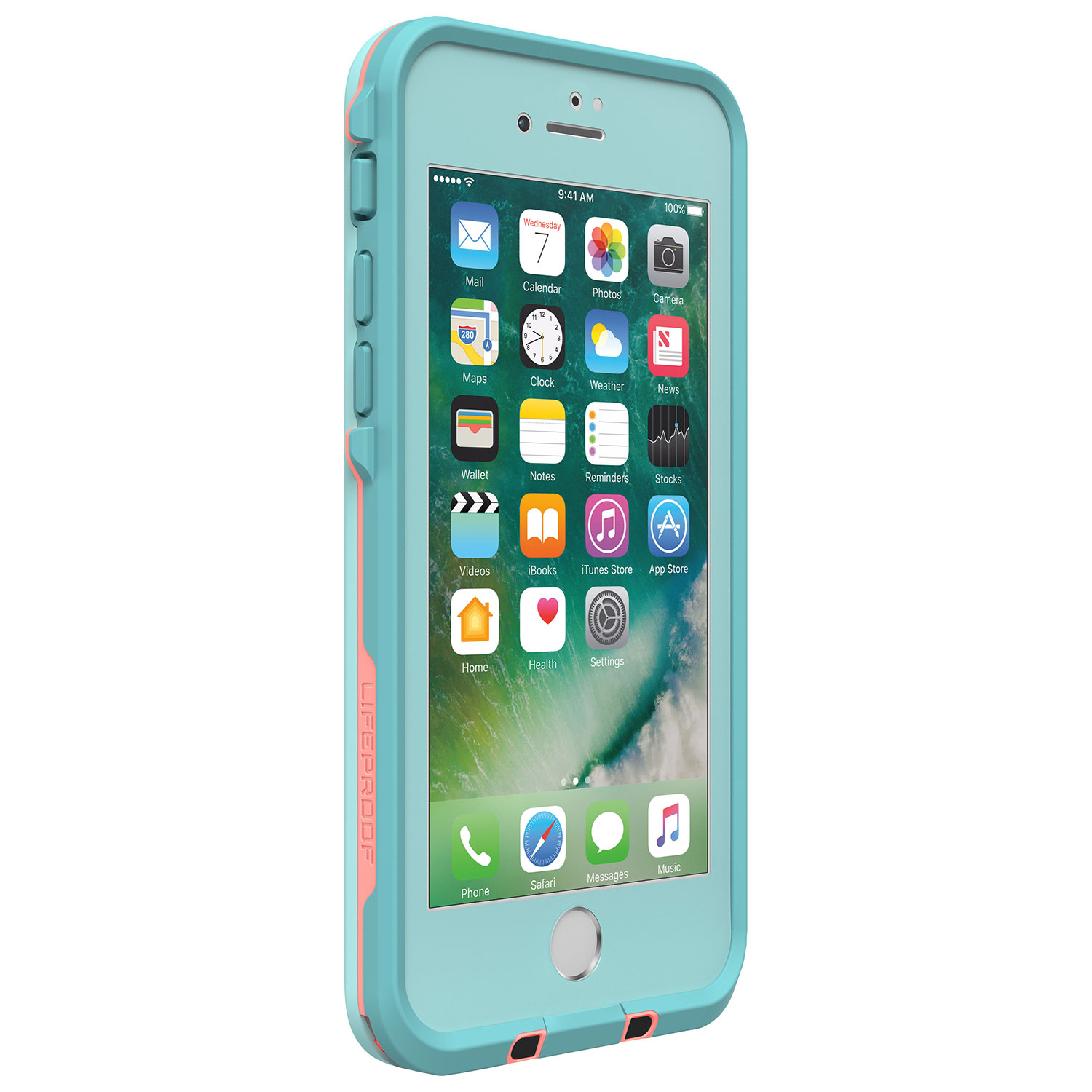 Étui rigide ajusté FRĒ de LifeProof pour iPhone SE/8/7 - Bleu pâle