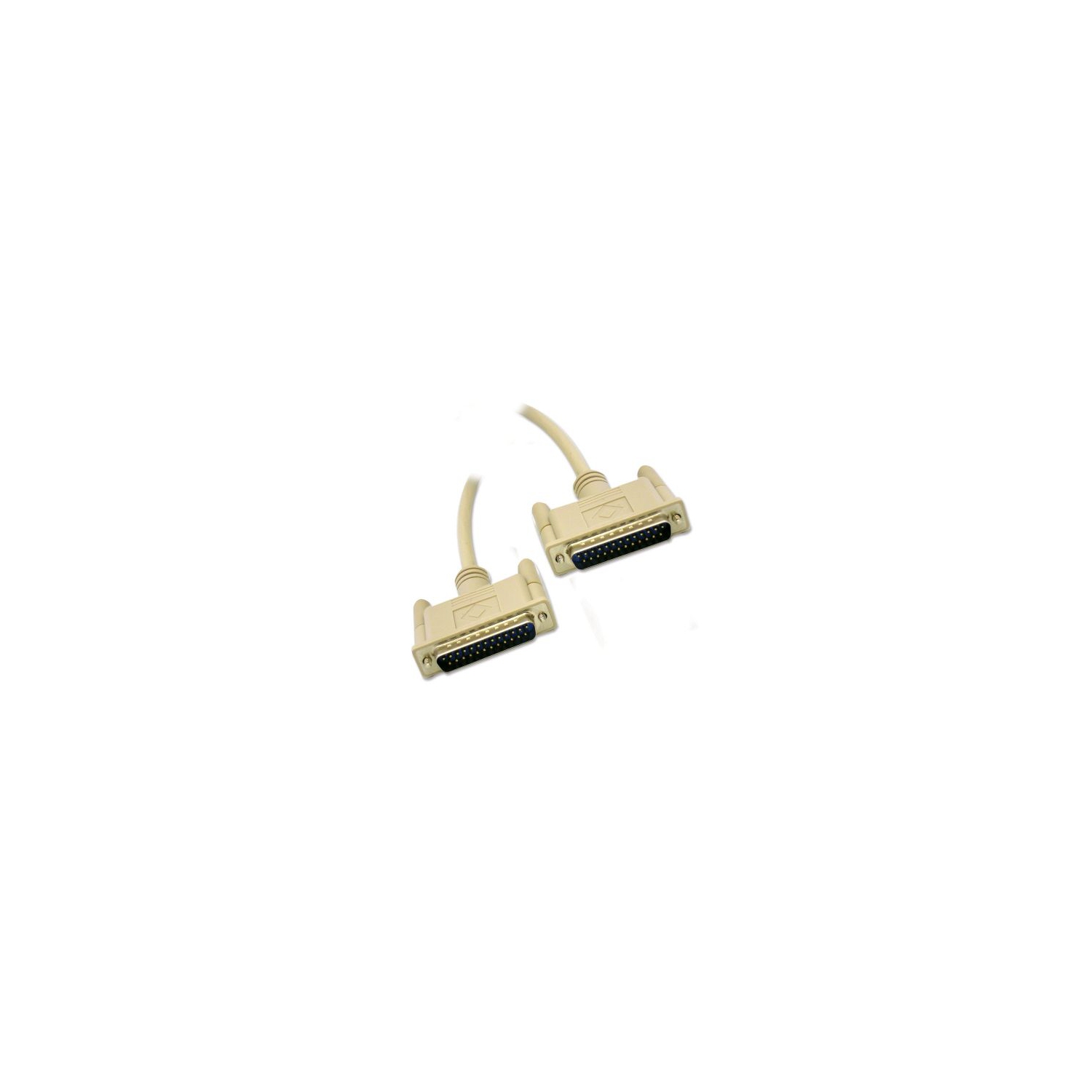 DB25 Moulded Serial Cable M/M - 6ft
