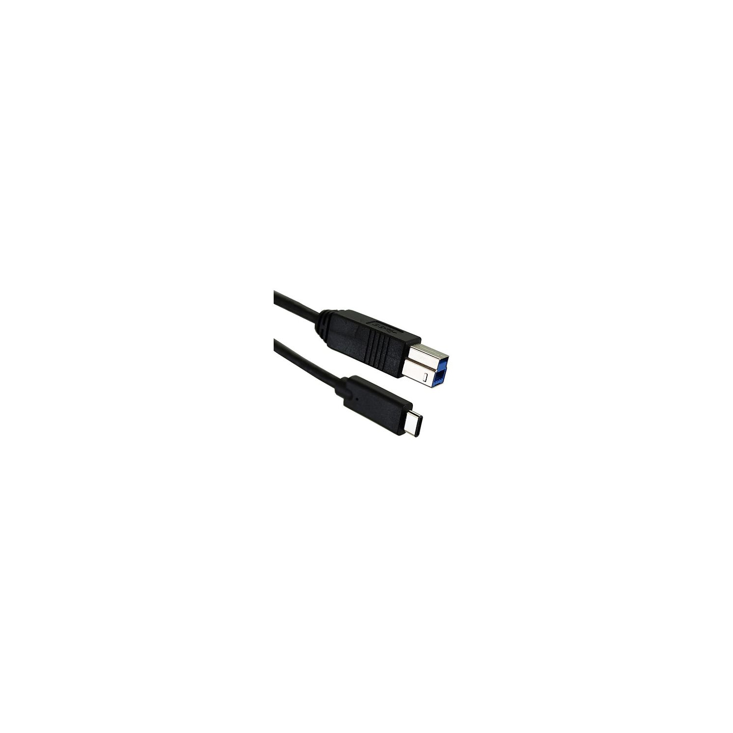 USB 3.0 C Male to B Male, 3ft